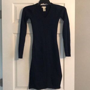 Max Studio Navy Sweater Dress